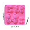 2025 New Bow Knot Resin Art Molds Silicone Fondant Mould Cake Decoration Tools Pastry Kitchen Baking Accessories Set