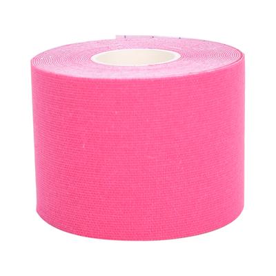 Muskelband, Sportphysiotherapie, Kinesiologie-Tape für Knie, Knöchel, Schulter (5 cm x 5 m)Rosa