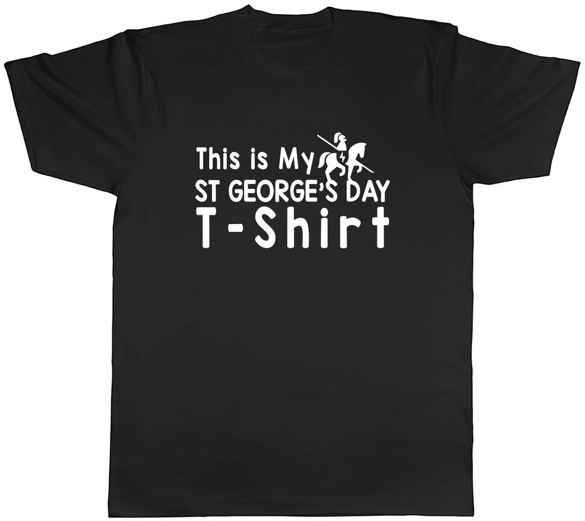 This is my St George s Day T-Shirt Mens Unisex T-Shirt Tee M