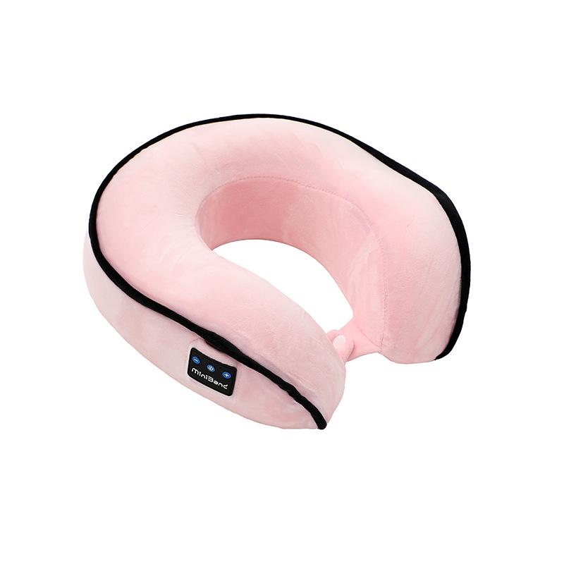 Bluetooth Stereo Music U-Shaped Neck Pillow for Calls and Travel – Perfect for Office, Lunch Break, and Business Trips
