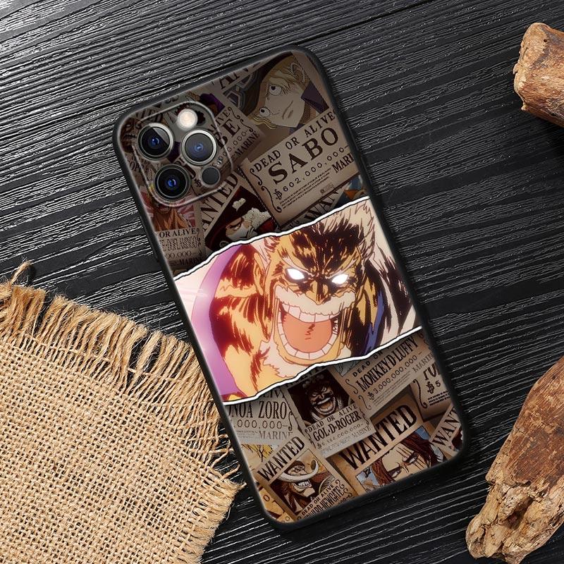 O-One P-Piece Four Emperors Shanks Funda For iphone 17 Case For iPhone 16 15 11 12 13 Mini 17 Pro Max 16 Plus 17E 16E Air Cover