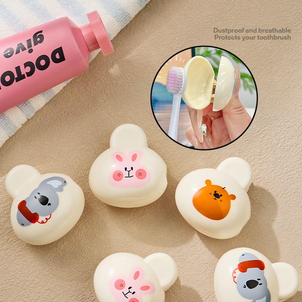 Brush Protect Toothbrush Head Protective Cover Toothbrush Storage Organizer Bathroom Supplies