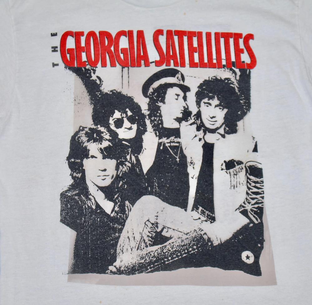 vtg 80s 1987 The Georgia Satellites tour t shirt IM0706 Unisex T-Shirt L