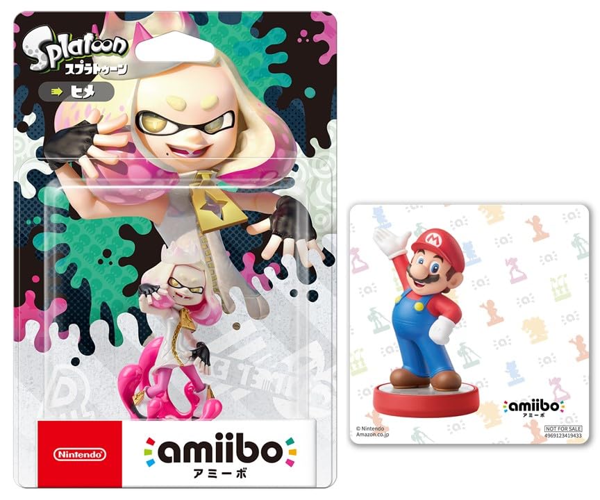 

В комплект входит оригинальная наклейка amiibo Hime (Взвод серии)