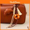 Miu Series Purse Charm With Tassel And Faux Bread Design For Fashion Accessories