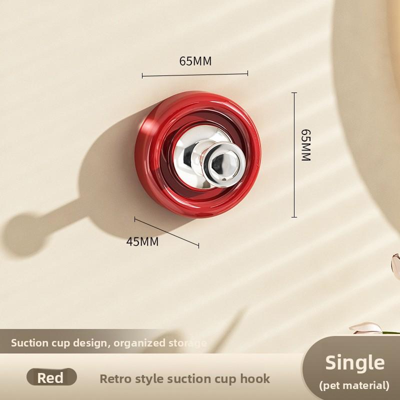 Suction Cup Hook, Strong Vacuum Non-drilling, Sticky Hook, Towel Rack, Kitchen, Bathroom, Toilet, No Trace, Movable