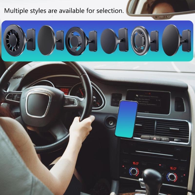 Magnetic Exercise Phone Clip 360 Rotatable Shockproof ABS Construction For Fitness Enthusiasts And Content Creators