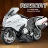 1:14 R1250Rt Q-version Tung Motorcykel Simulering Legeringsmodell Leksak Ljus & Ljud Samlarprydnad Skrivbordsdekoration