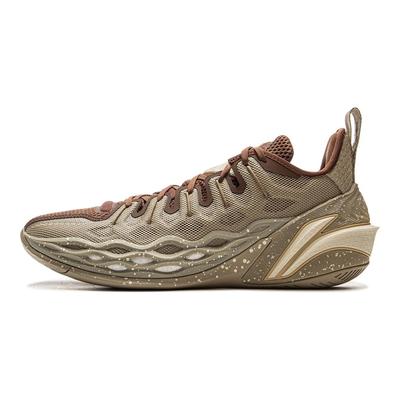 Li Ning Buckets JB Jimmy Butler Coffee Master Technologie Kernunterstützung Bequeme Dämpfung Rutschfest Atmungsaktiv Low-Top Basketballschuhe ABAV023-8