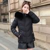 Autumn and winter new women's cotton-padded clothes short slim-fitting cotton-padded jackets cold-proof down cotton-padded jackets