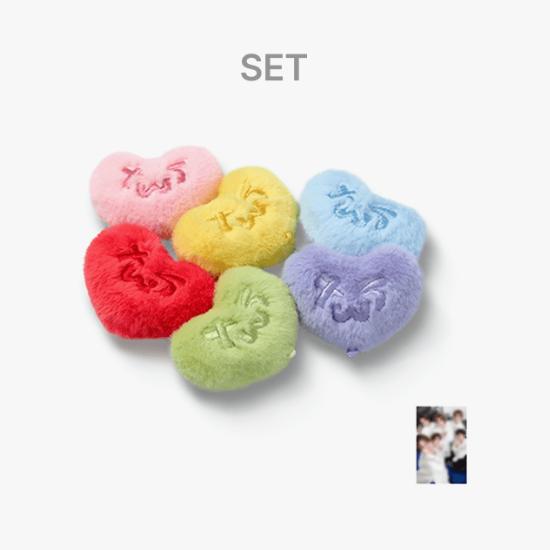 Précommande 2ème Mini Album TWS 5ème NO TRAGEDY Peluche Mini Cœur