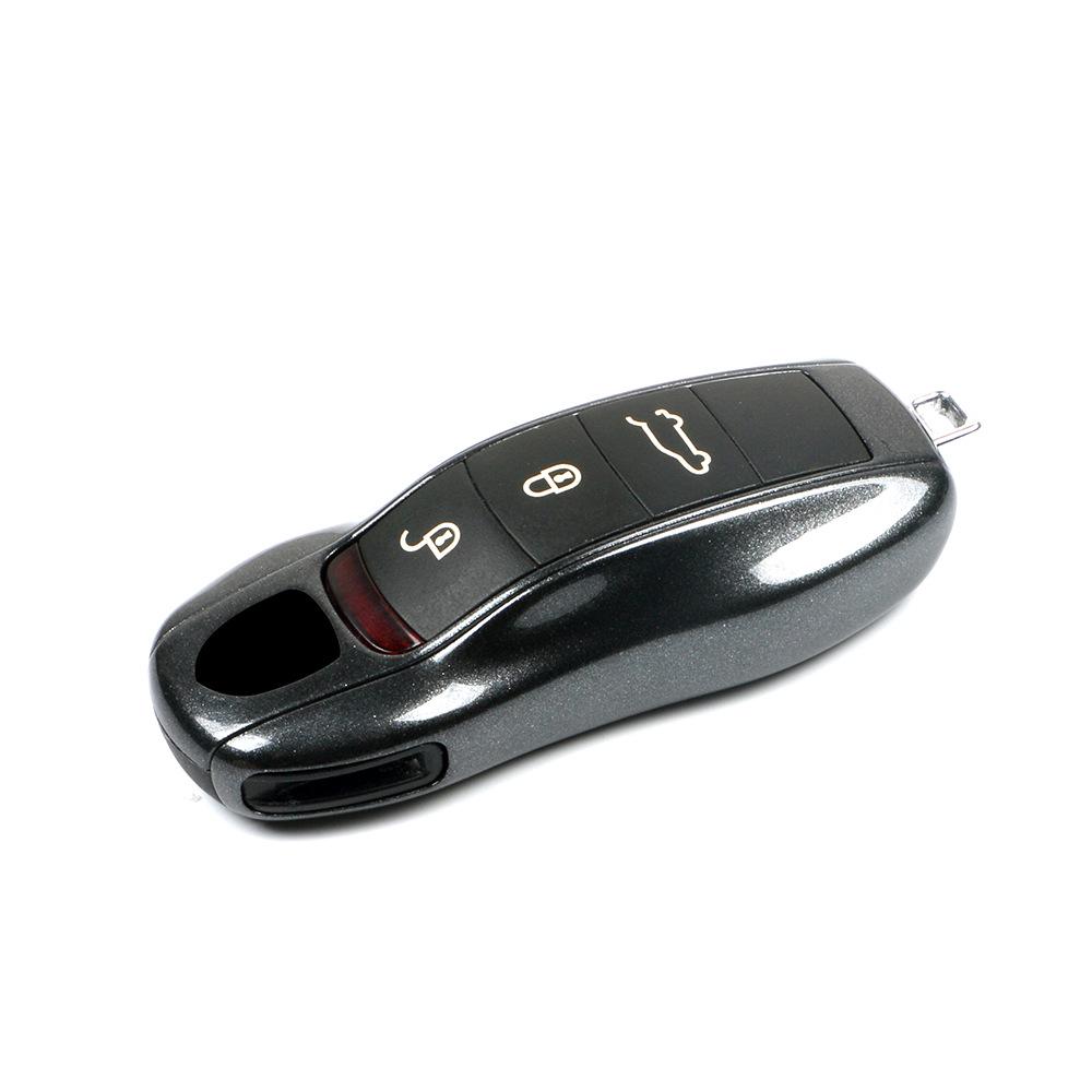 

Carbon Gray Key Shell for Porsche Cayenne, Macan, 718, 911, Boxster, Taycan