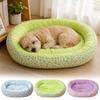 Breathable Dog Bed Puppy Sofa Indoor Cat House Flower-printed Dog Sofa Mats  for Dogs Sleeping