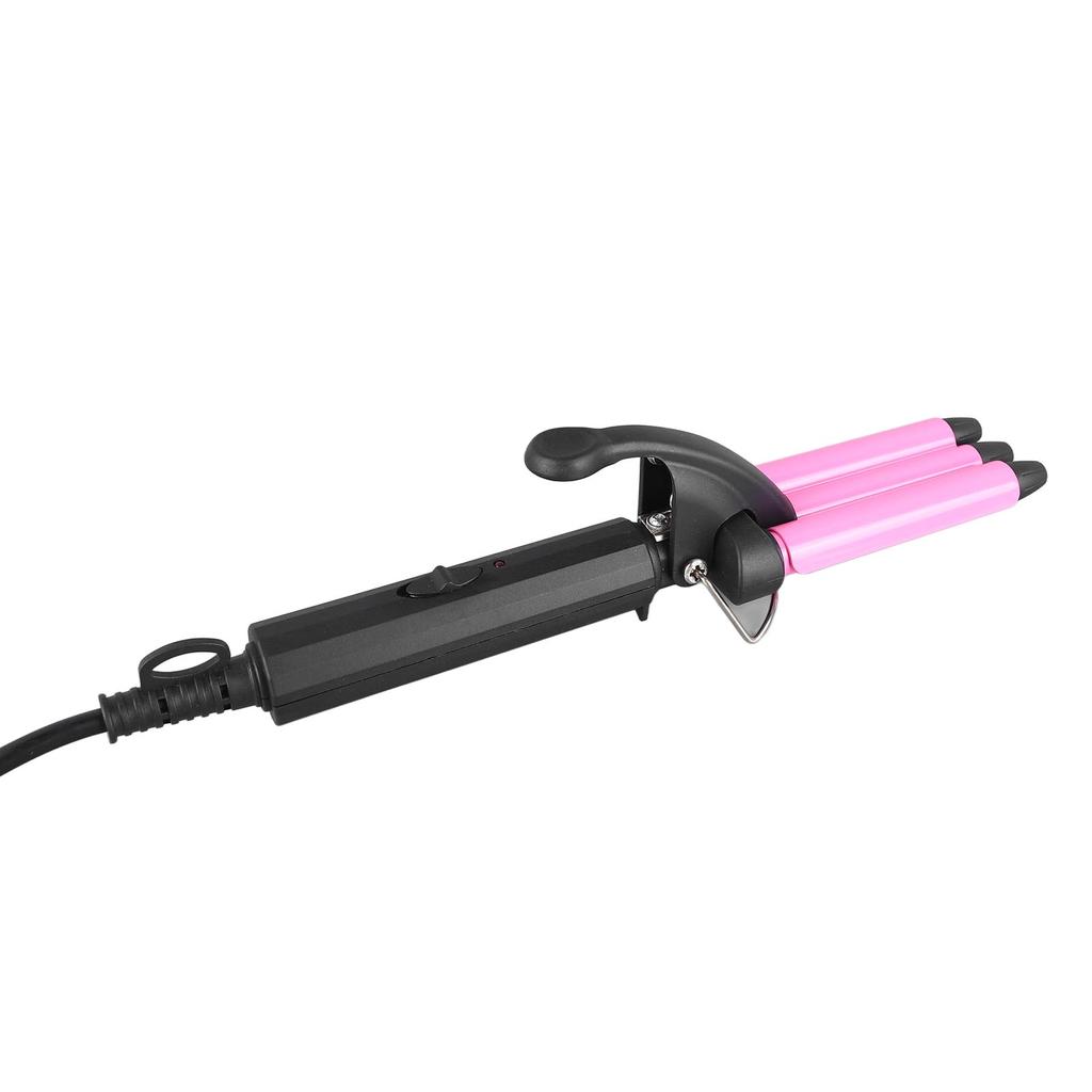 Waver Curling Iron Mini Portable 3 Barrel Hair Crimper Wand for Beauty Salon