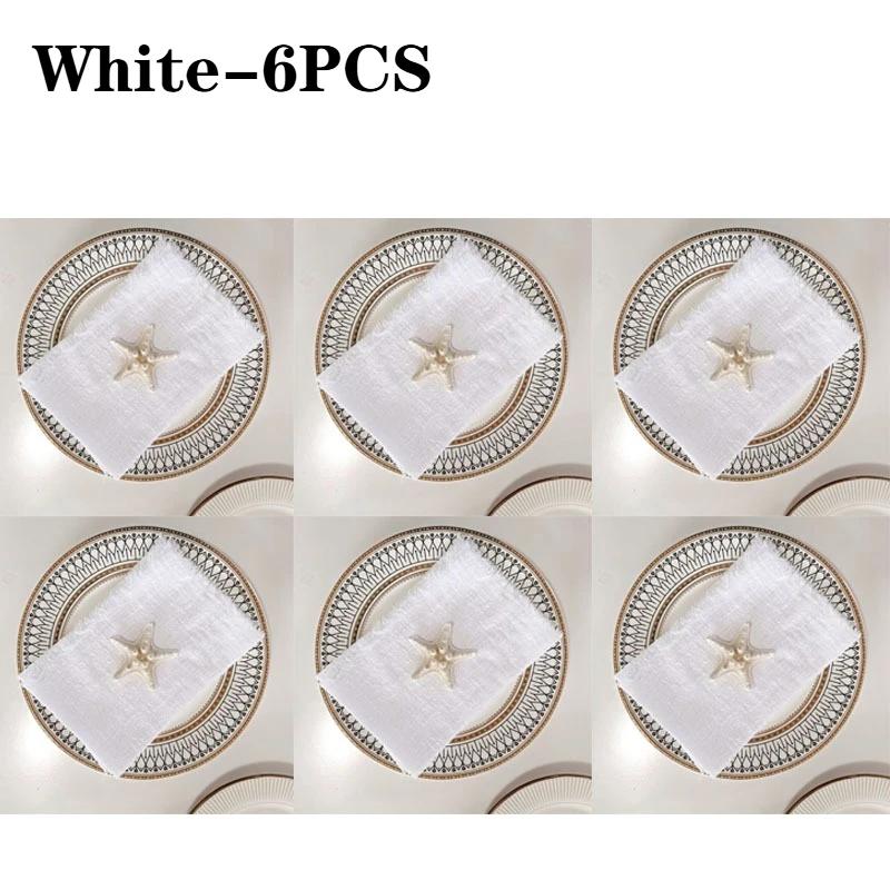 1-24PCS Washable and Reusable Gauze Napkin Ties Elegant and Stylish Ideal for Weddings Christmas and Home Decor