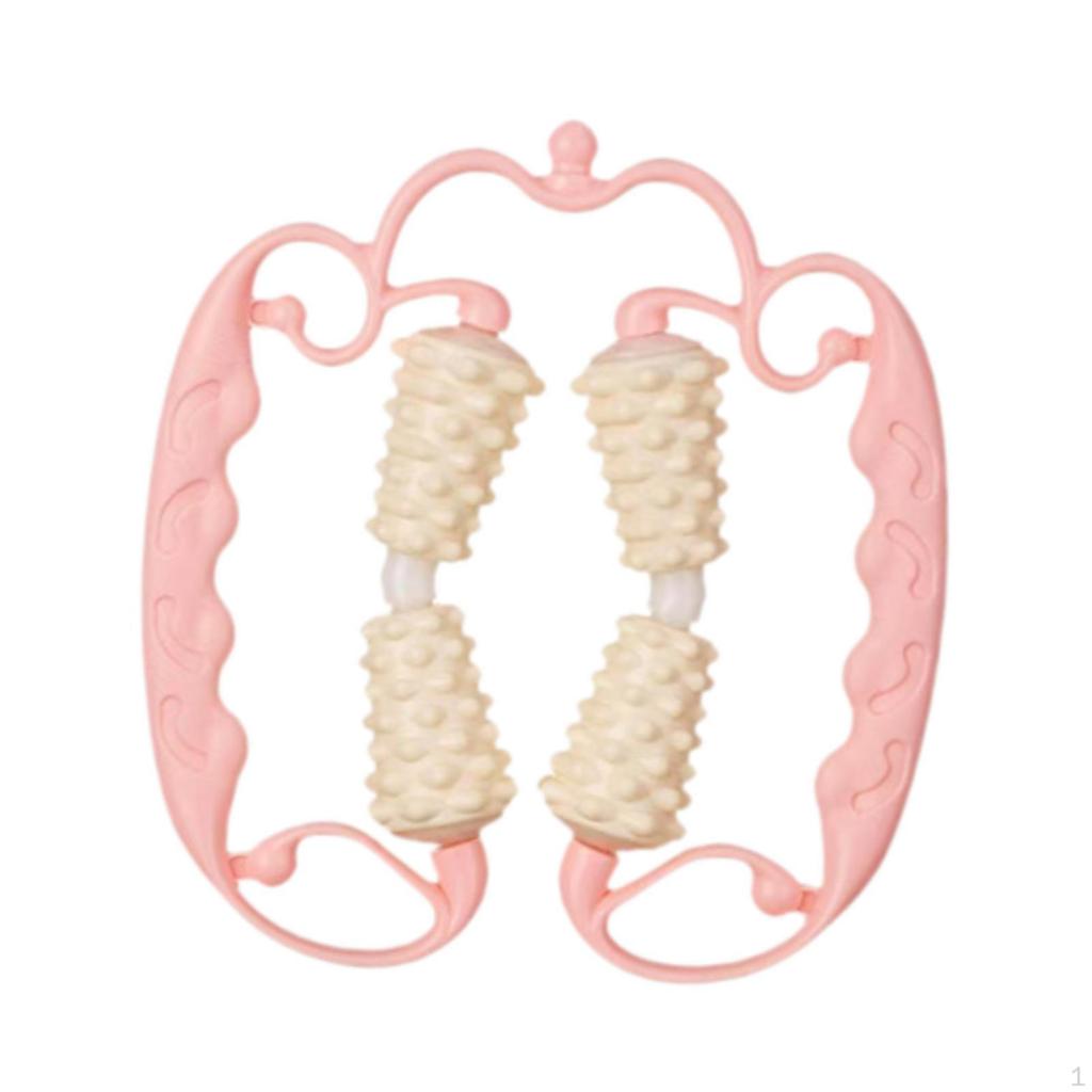 Hand Held Cellulite Massage Roller Deep Tissue Gift Manual Fascia Tool for Gym Workout