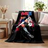 CAPTAIN TSUBASA Blanket Flannel Blanket Soft Cozy Plush Throw for Sofa Bed Lightweight Home Decoration