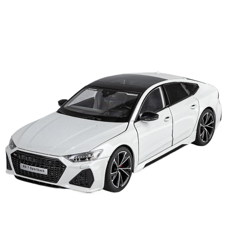 

Масштаб 1/18 RS7 Sportback Black Warrior Суперкар Литой Металлический Сплав Модель Машины Версия с Дистанционным Управлением Звук и Свет Коллекция Хобби