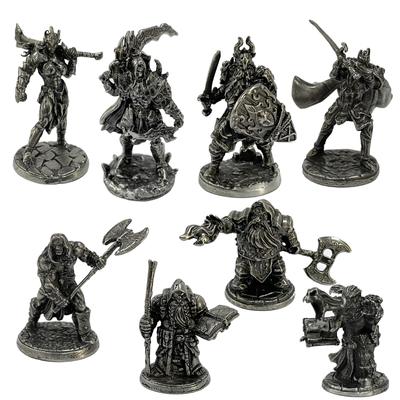Mittelalter Legion Wraith Soldaten Spielzeug Figuren Miniaturen Metall Kupfer Herren Geschenke Desktop Ornamente Dekorationen Kunsthandwerk