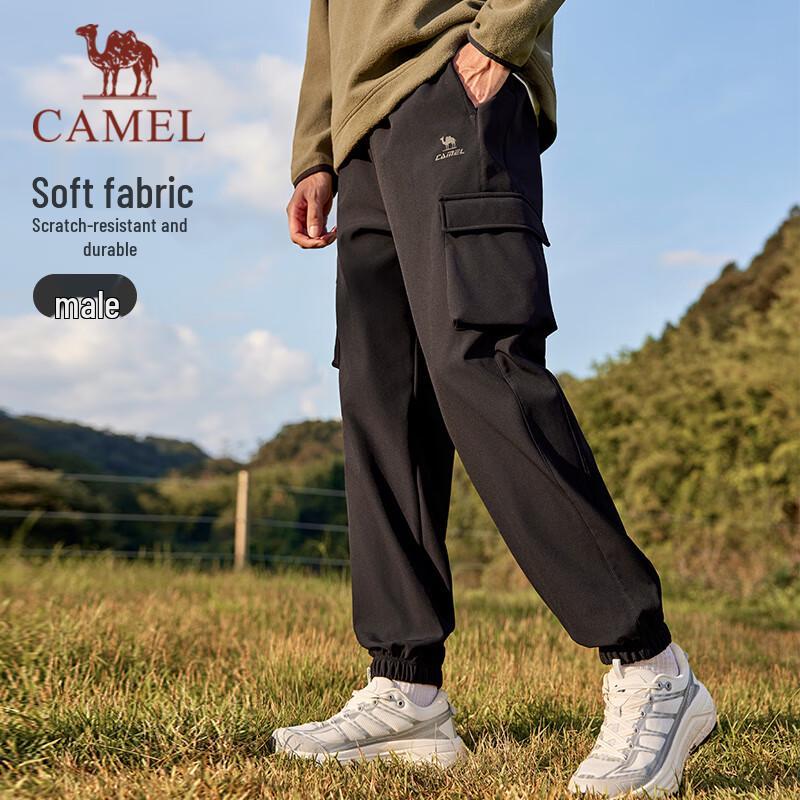 CAMEL Men s Fleece-Lined Water-Repellent Cargo Joggers XXL