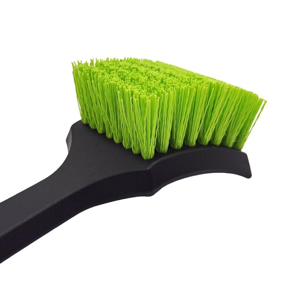 Genesis Car Wheel Hub & Tire Cleaning Brush for Deep Crevice Decontamination