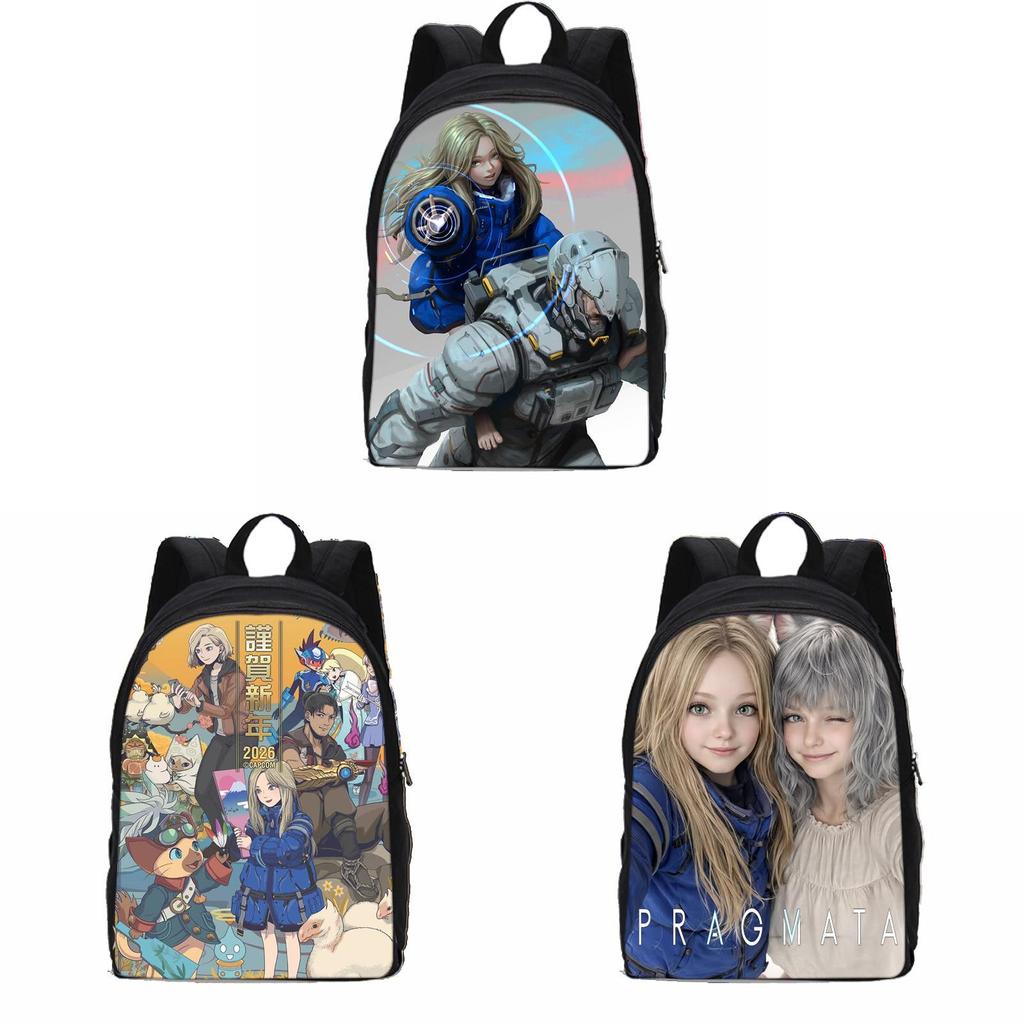 Pragmata Hugh Diana Printed Laptop Bag Ergonomic Comfort Shoulder Straps Daily Work Business Backpack