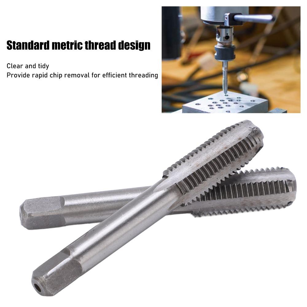 Right Hand Thread Straight Flute Tap Standard Screw Screw Tapping Tool For Metalworking