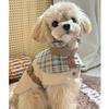 Pet Dog Lightweight Cotton Blend Trench Coat Small Breeds Stylish British Style Windbreaker