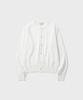 Shirter [Women] Twist Button Cardigan (Ivory)