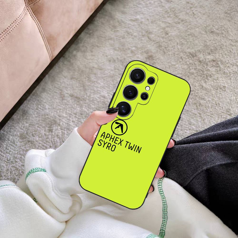 A-Aphex Twin Symbol Phone Case For Samsung S 24 fe 25 Ultra plus 20 lite 21 30 22 23 24 22 Ultra 5G Fundas
