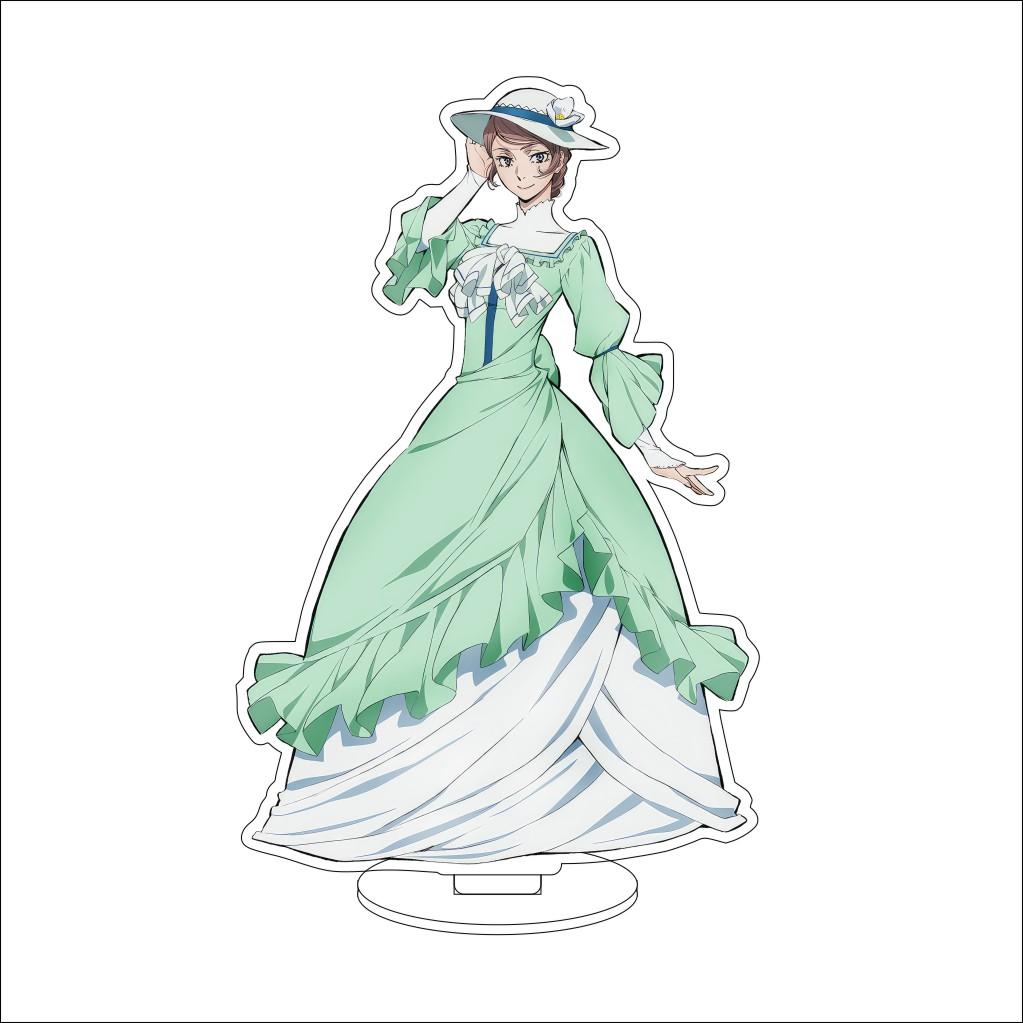 16CM Anime Cosplay Acrylic Stand Ornaments Edogawa Rampo Kunikida Doppo Dazai Osamu Figure Stand Halloween Christmas Gifts
