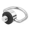 1/4inch Metal D-Ring Camera Tripod Monopod Screw Adapter for Quick Release Plate