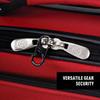 NITEIZE Esbiner Microlock Carabiner #0×2P Black LSBM-01-2R3 (Japanese Genuine Product)