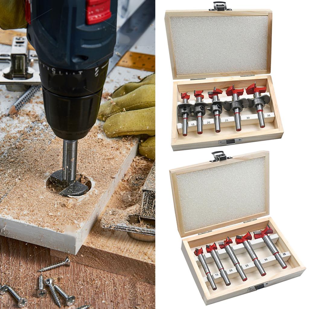 Professionelles Lochöffner-Werkzeugset Schnellspannmechanismus Begrenzungsfunktion Lochschneider für fehlerfreie Heimwerkerinstallationen