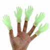 2Pcs Luminous Funny Simulation Left Right Hands Finger Sleeve Puppets Toy