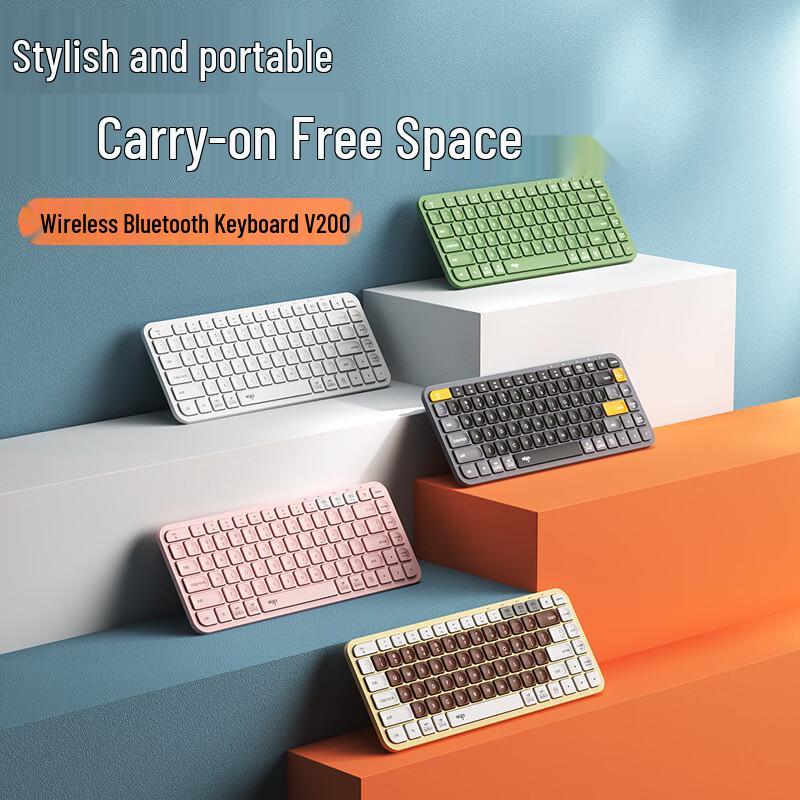 Aigo V200 Multi-Device Wireless Bluetooth Keyboard