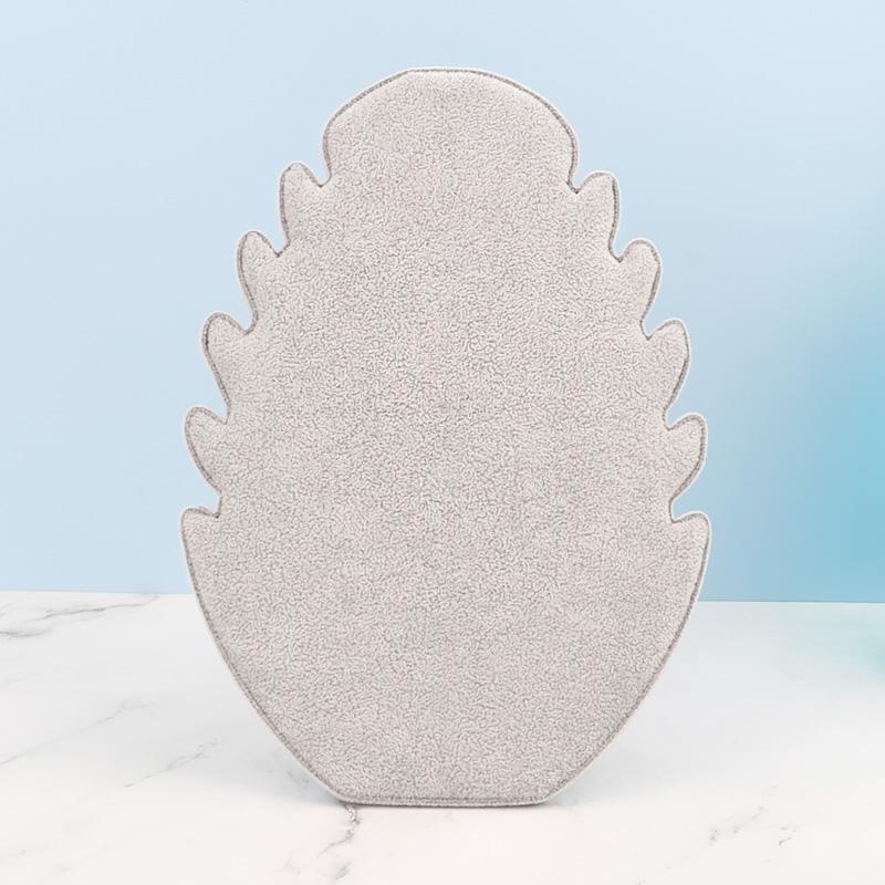 Schwarzes Samt Halskettenanhänger Display Aufbewahrungsbrett Ständer Schmuck Organizer Halter Etui Regal