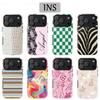 Art Checkerboard Phone Case for Samsung Galaxy A56 A36 A26 S26 S25 S24 S23 S20FE Ultra Plus 4G 5G Luxury Double-layer Back Cover