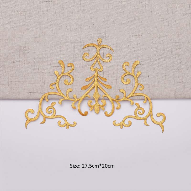 Diy Garment Decorative Hotfix Accessories Patch Sticker Embroidery Costume Dress Bag Hat Edge Embellished Iron-on Applique Patch