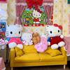 Hello Kitty Cat Plush Pillow Soft Toy Gift For Girls Bed Companion