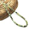 8mm Natural Chrysoprase Gemstone Round Beads Designer Necklace 17-20" Handmade Beads Choker Gift For Women 8BN-34