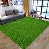 Green Grass Living Room Floor Mat 3D Printing Lawn Plant Bedroom Decoration Hallway Door Mat Non-slip Carpet Bathroom Floor Mat