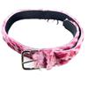 Y2K Pink Polka Dot Leopard Print Plush Belt - Retro Hot Girl Style Accessory