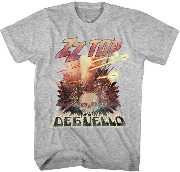 ZZ Top Deguello Album Cover Men T Shirt Rock Music Band Merch M
