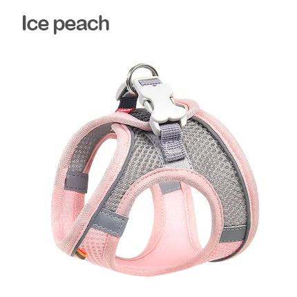 Dog Cat Harness Vest Chest Rope Set Reflective Breathable Adjustable Pet Harness for Small Medium Dogs Outdoor Walking