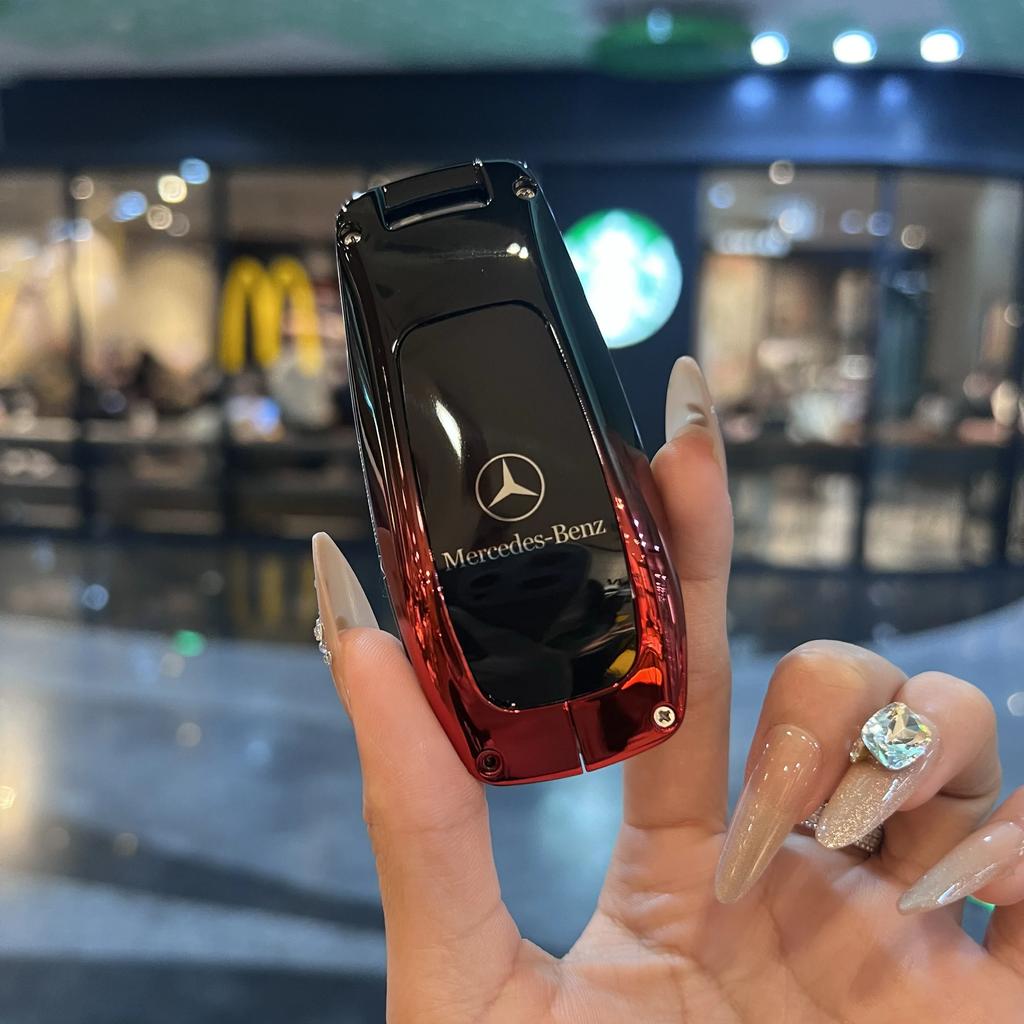 REE4   3BTN Fashion Soft Car Key Case For Mercedes Benz A C E S G Class GLC CLE CLA GLB GLS W177 W205 W213 W222