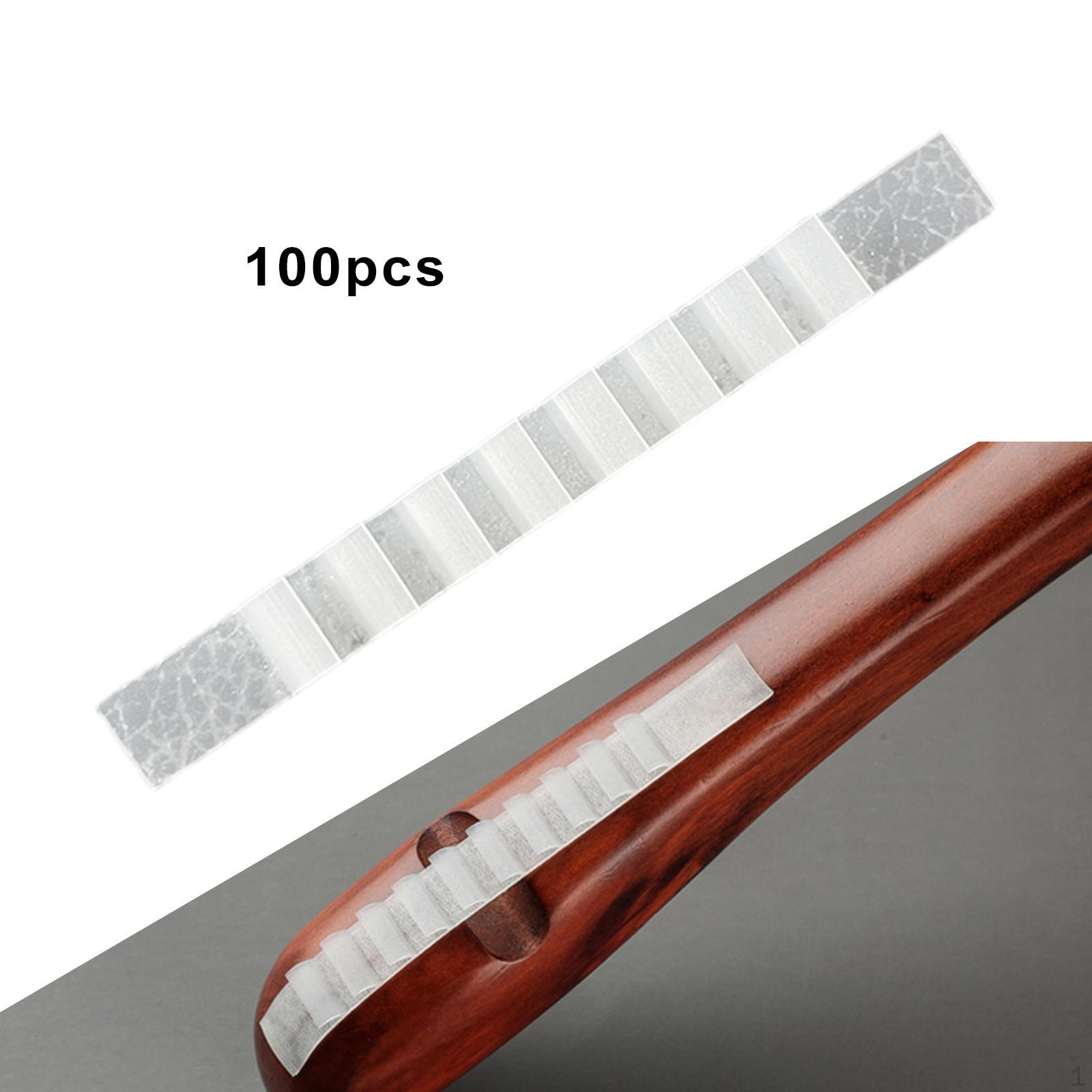 100 Hanger Strips with Self Handles Clear 6x70mm 780₽