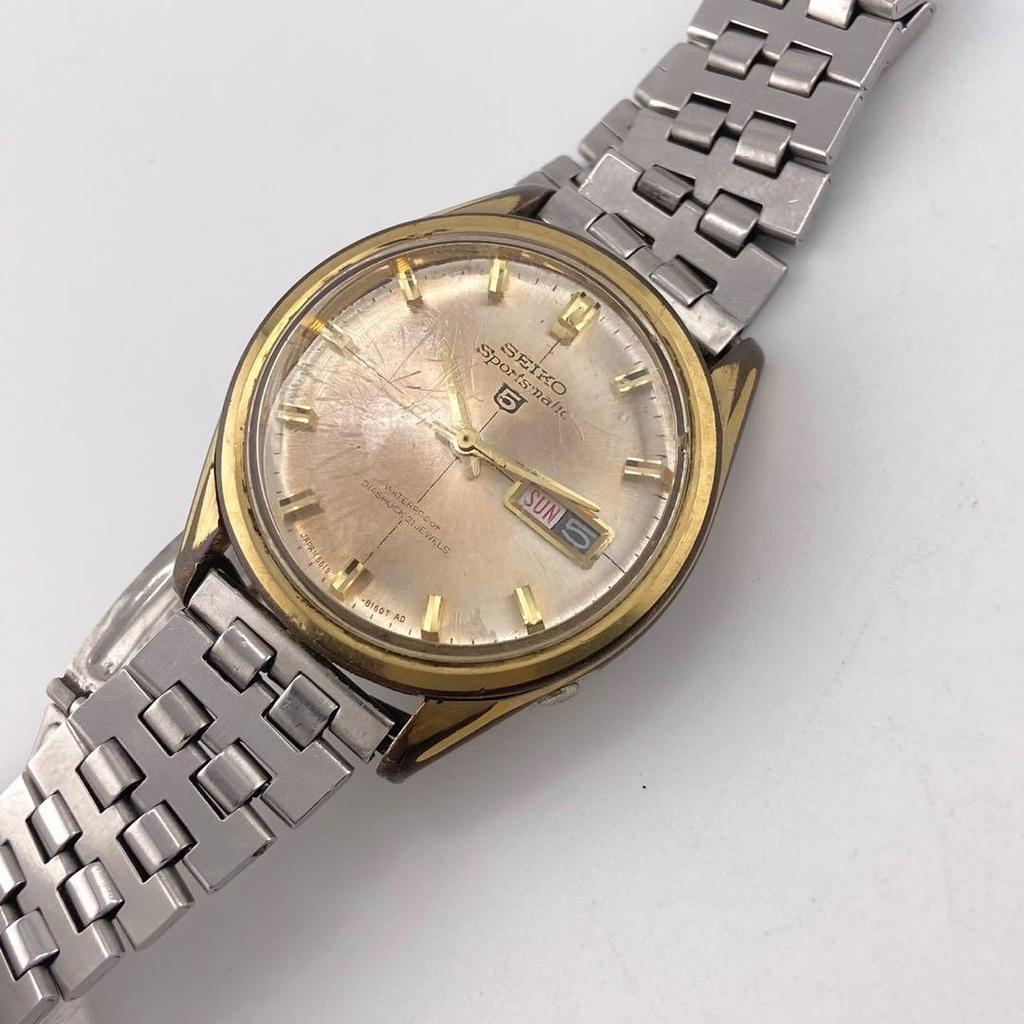 [USED] Working SEIKO 5 Automatic Watch 6619-8250