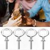 Metal Bottle Openers for DIY Crafts, 8-Pack