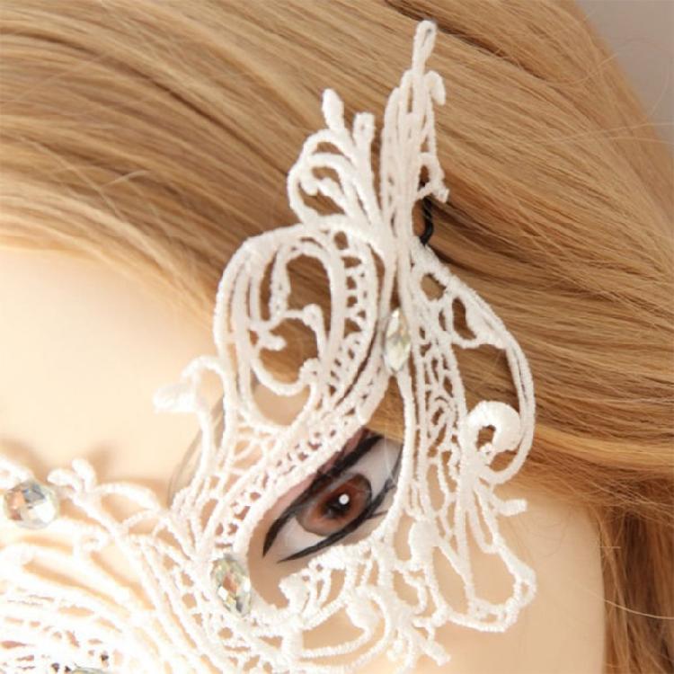 Masquerade Eyemask for Women Carnivals, Dinner Party, Proms, Wedding, Masquerade Mask Costume Accessories for Wedding